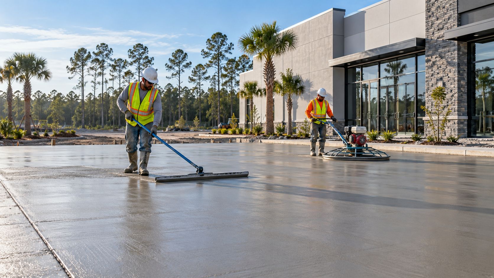 Professional Concrete Finishing in Jacksonville-1